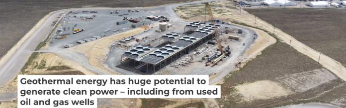 The world’s largest geothermal power station is under construction in Utah. Business Wire via AP